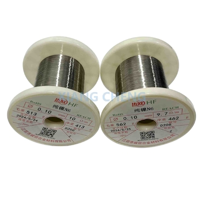 High-Purity N6 Pure Nickel Wire For Industrial And Electrical Applications Requiring Purity And Conductivity