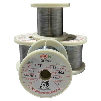 CX400/Monel 400/N 04400/2.4360 Monel Nickel Copper Alloy Wire For Aerospace Industry